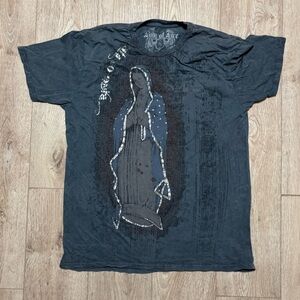 Ring of Fire Virgin Mary Graphic Tee